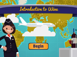 A gamified wine course.